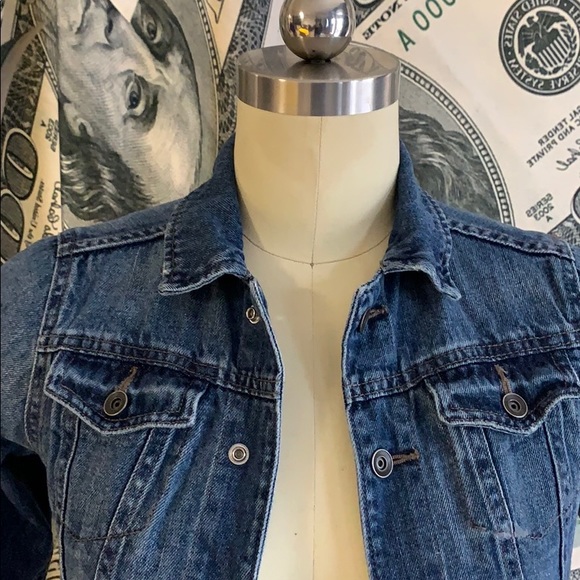 Denim Crop Jacket - Picture 3 of 3